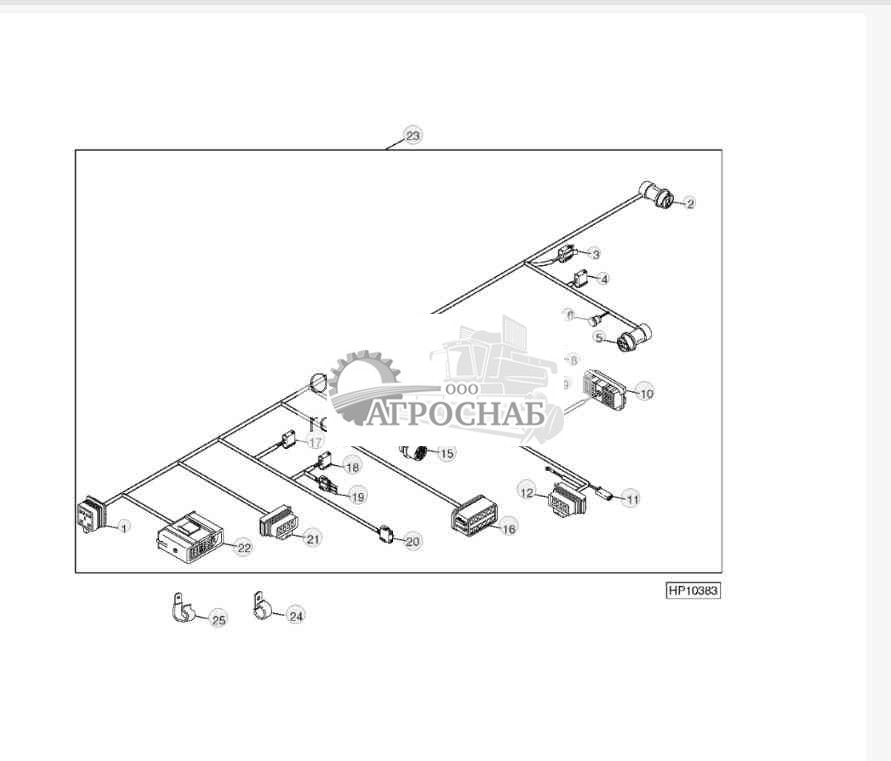 RH Main Wiring Harness 
